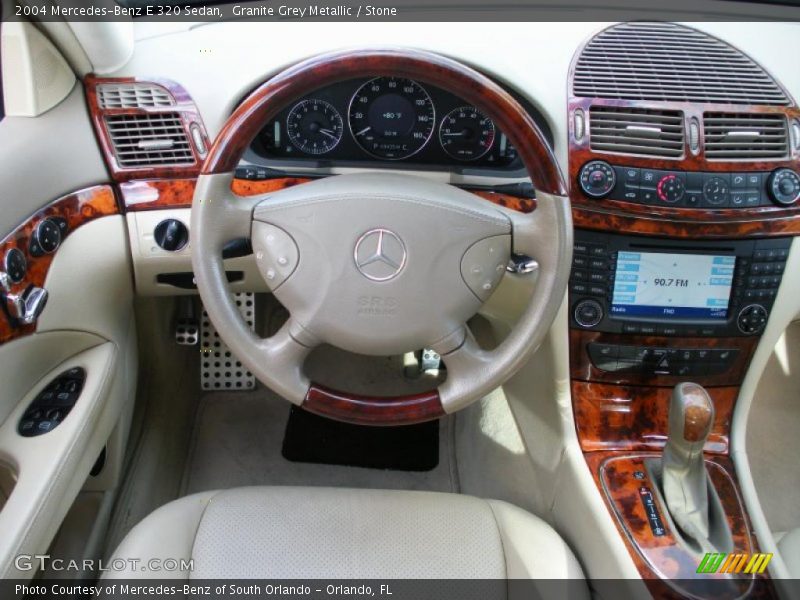 Granite Grey Metallic / Stone 2004 Mercedes-Benz E 320 Sedan