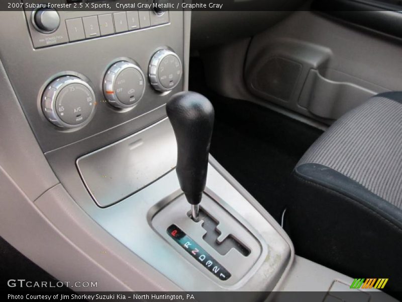 Crystal Gray Metallic / Graphite Gray 2007 Subaru Forester 2.5 X Sports