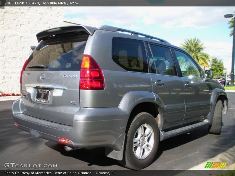 Ash Blue Mica / Ivory 2005 Lexus GX 470