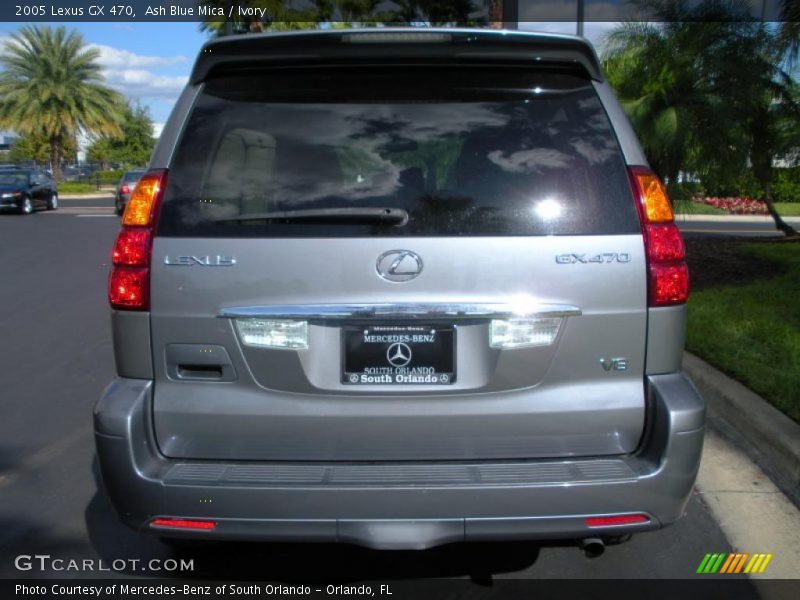 Ash Blue Mica / Ivory 2005 Lexus GX 470