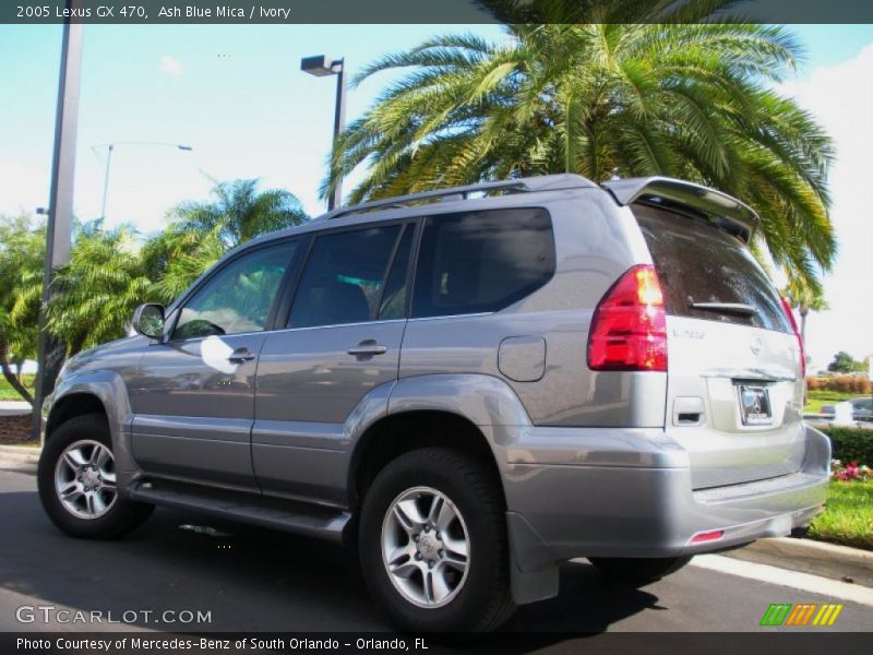 Ash Blue Mica / Ivory 2005 Lexus GX 470