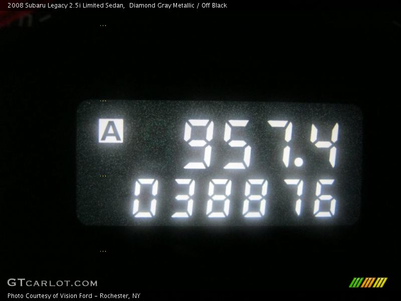 Diamond Gray Metallic / Off Black 2008 Subaru Legacy 2.5i Limited Sedan
