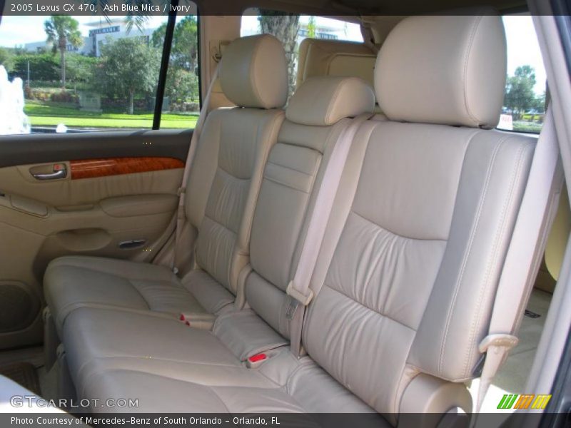 Ash Blue Mica / Ivory 2005 Lexus GX 470