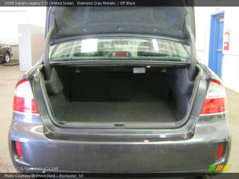 Diamond Gray Metallic / Off Black 2008 Subaru Legacy 2.5i Limited Sedan