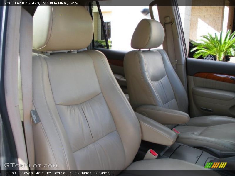 Ash Blue Mica / Ivory 2005 Lexus GX 470