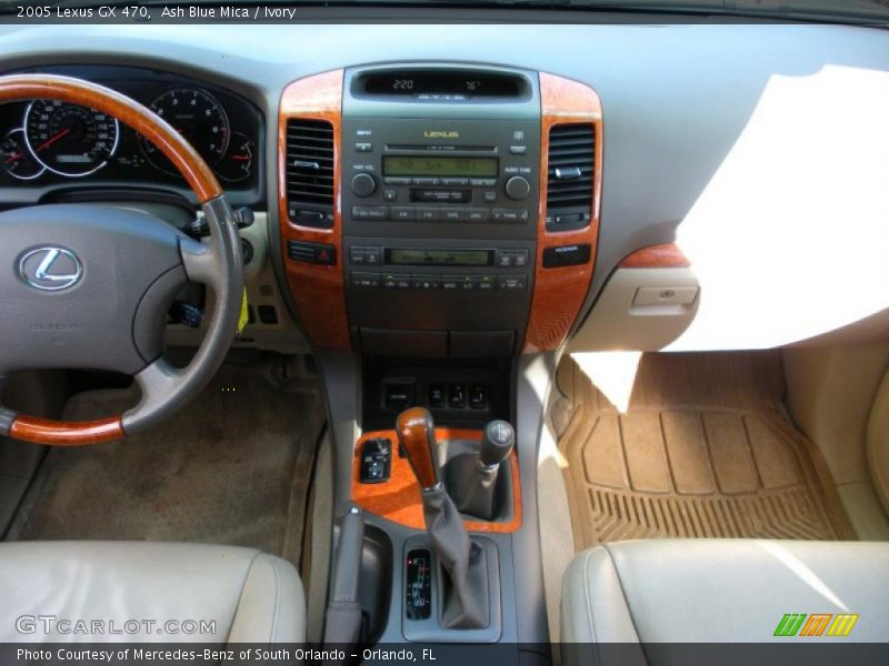 Ash Blue Mica / Ivory 2005 Lexus GX 470