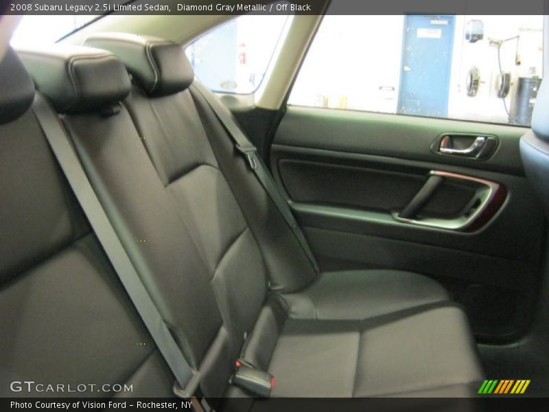 Diamond Gray Metallic / Off Black 2008 Subaru Legacy 2.5i Limited Sedan