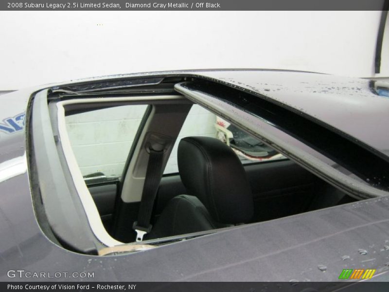 Diamond Gray Metallic / Off Black 2008 Subaru Legacy 2.5i Limited Sedan