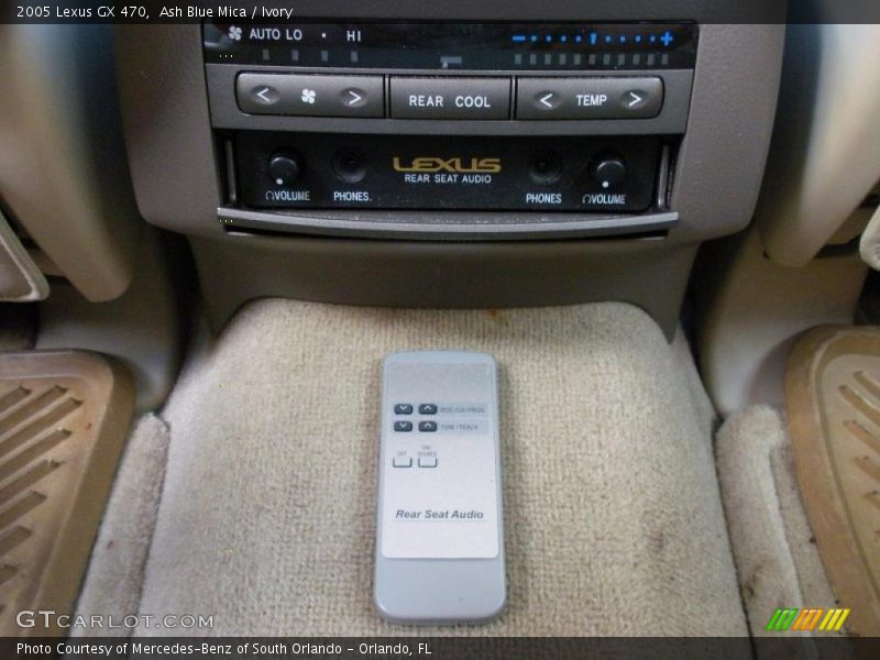 Ash Blue Mica / Ivory 2005 Lexus GX 470