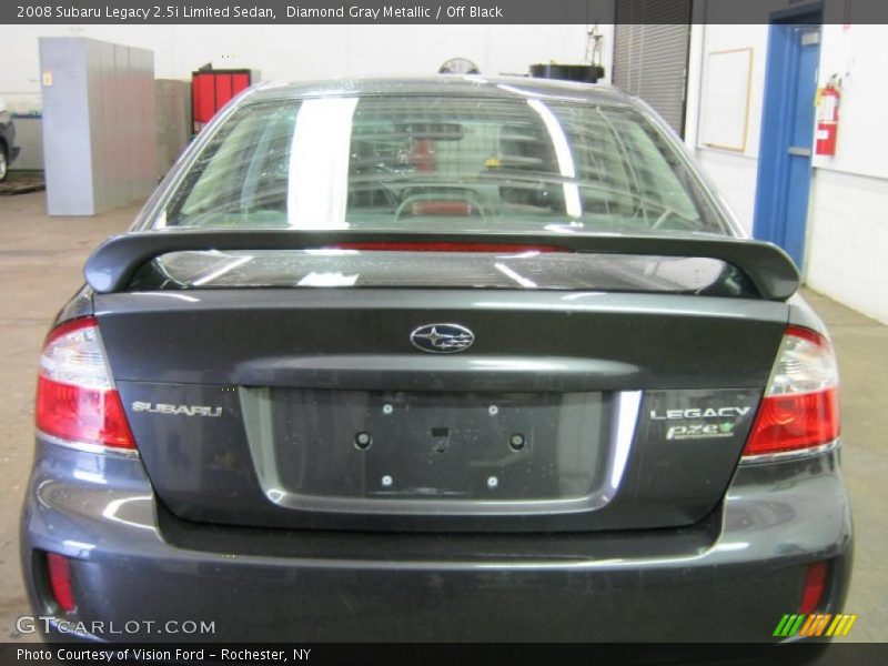Diamond Gray Metallic / Off Black 2008 Subaru Legacy 2.5i Limited Sedan