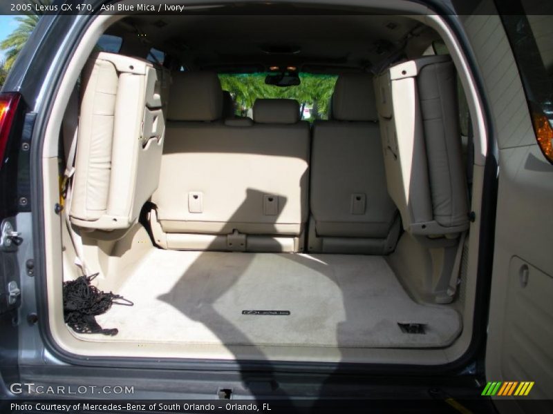 Ash Blue Mica / Ivory 2005 Lexus GX 470