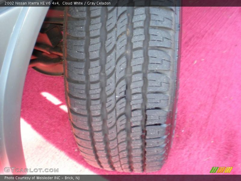Cloud White / Gray Celadon 2002 Nissan Xterra XE V6 4x4