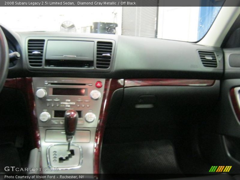 Diamond Gray Metallic / Off Black 2008 Subaru Legacy 2.5i Limited Sedan