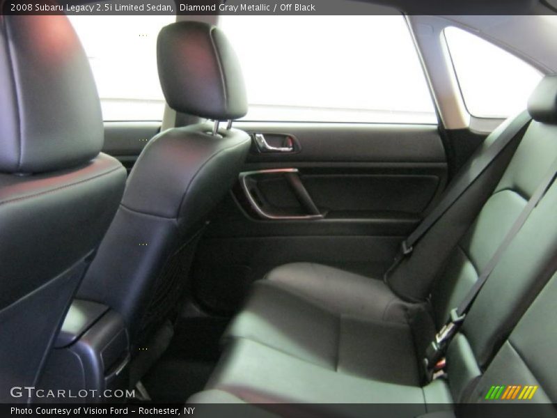 Diamond Gray Metallic / Off Black 2008 Subaru Legacy 2.5i Limited Sedan