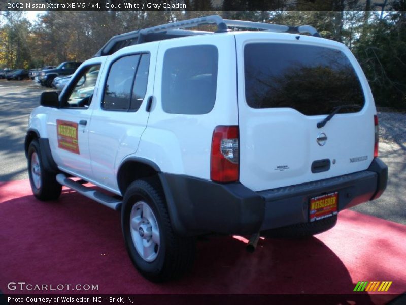 Cloud White / Gray Celadon 2002 Nissan Xterra XE V6 4x4
