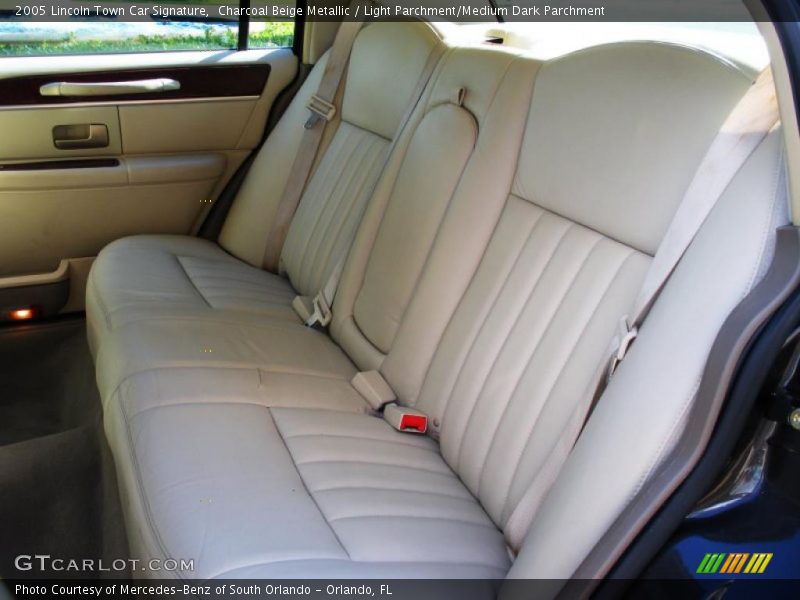 Charcoal Beige Metallic / Light Parchment/Medium Dark Parchment 2005 Lincoln Town Car Signature