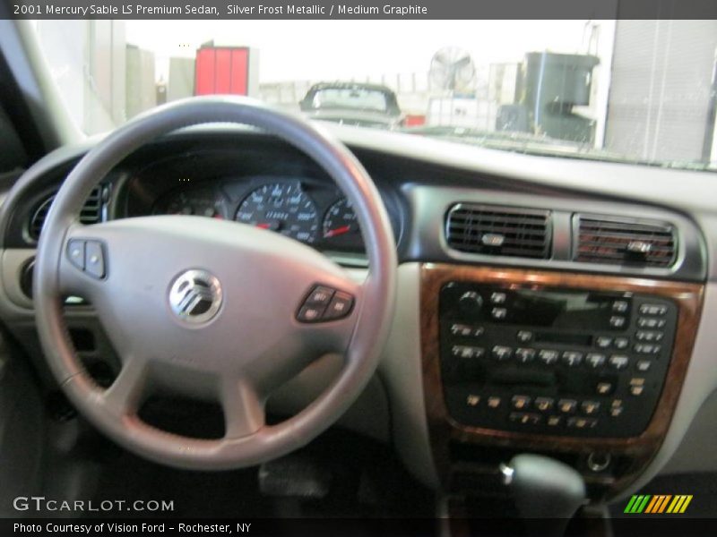 Silver Frost Metallic / Medium Graphite 2001 Mercury Sable LS Premium Sedan