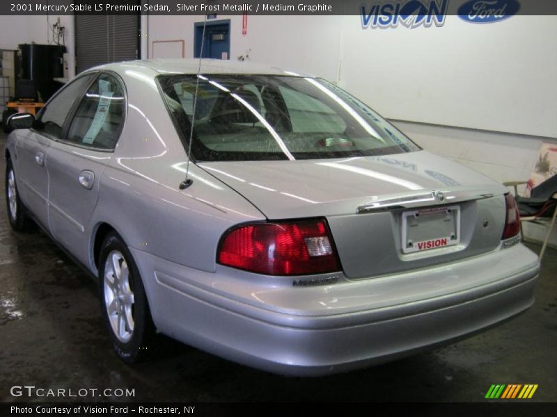 Silver Frost Metallic / Medium Graphite 2001 Mercury Sable LS Premium Sedan