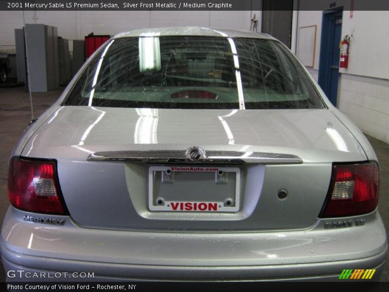 Silver Frost Metallic / Medium Graphite 2001 Mercury Sable LS Premium Sedan