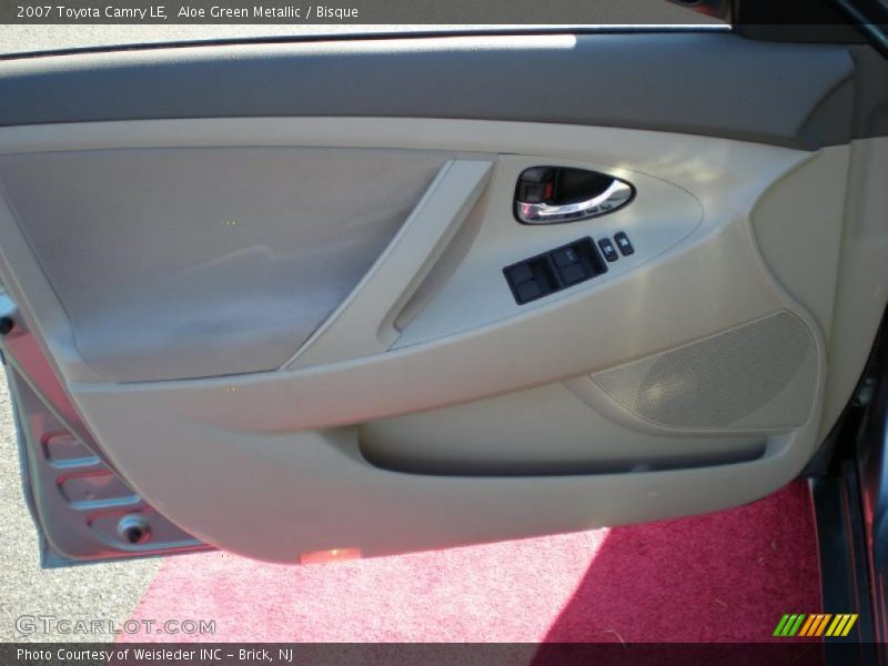 Aloe Green Metallic / Bisque 2007 Toyota Camry LE