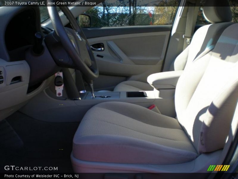Aloe Green Metallic / Bisque 2007 Toyota Camry LE