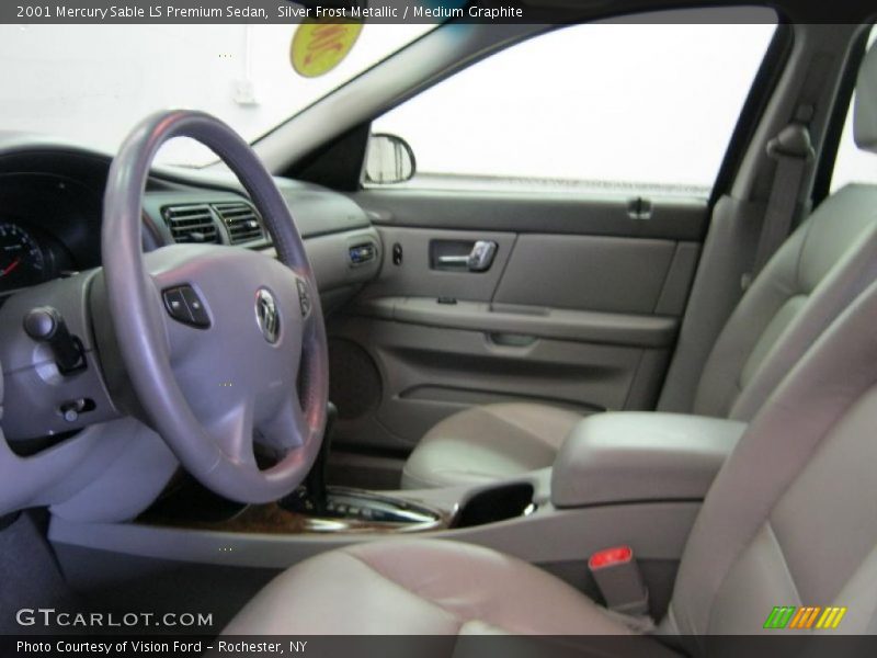 Silver Frost Metallic / Medium Graphite 2001 Mercury Sable LS Premium Sedan