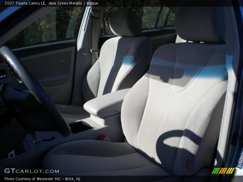 Aloe Green Metallic / Bisque 2007 Toyota Camry LE