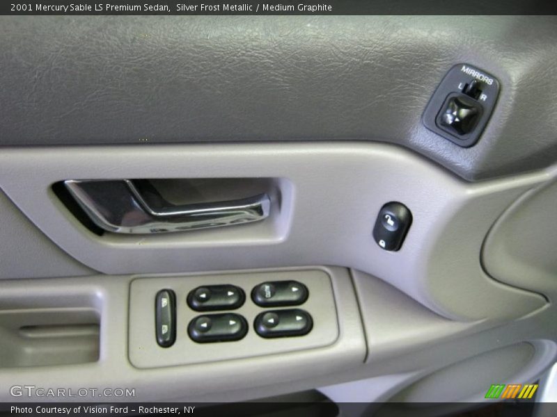 Silver Frost Metallic / Medium Graphite 2001 Mercury Sable LS Premium Sedan