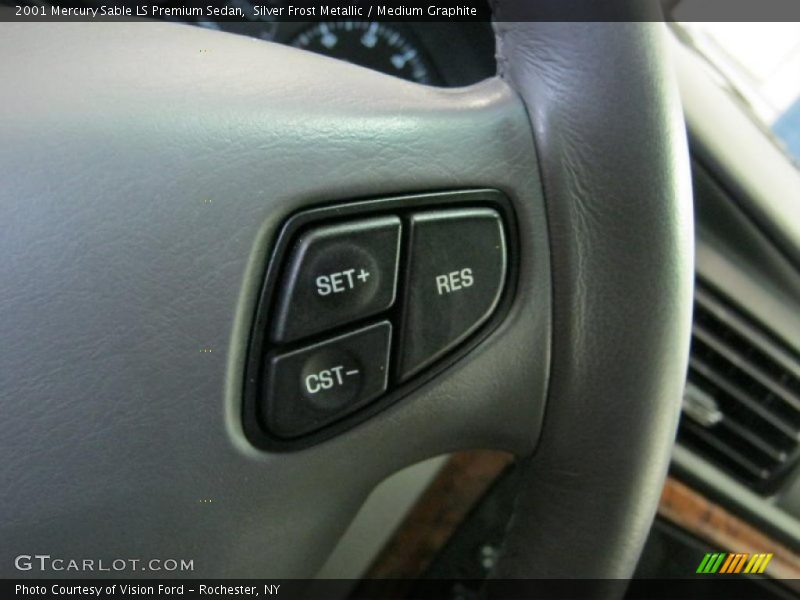 Silver Frost Metallic / Medium Graphite 2001 Mercury Sable LS Premium Sedan