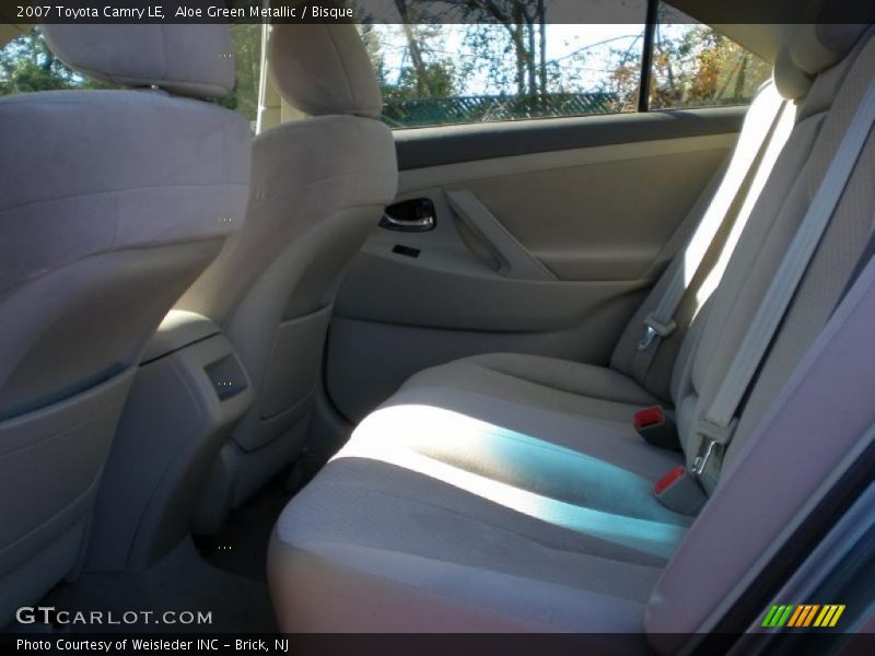 Aloe Green Metallic / Bisque 2007 Toyota Camry LE
