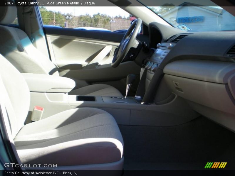 Aloe Green Metallic / Bisque 2007 Toyota Camry LE