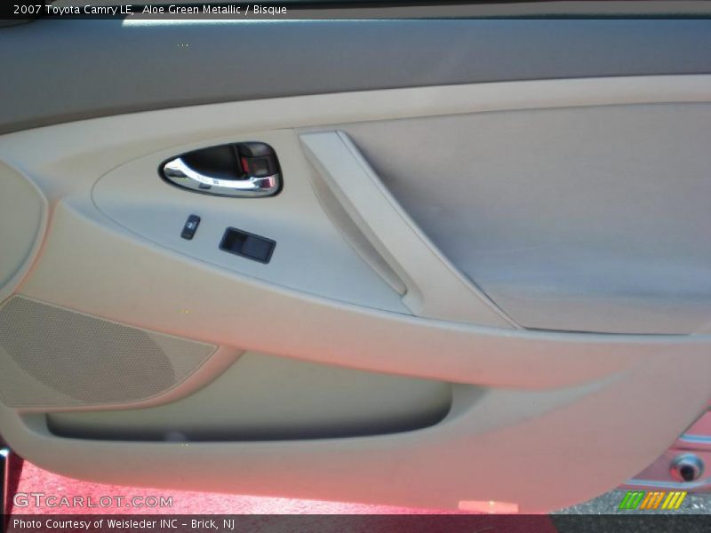 Aloe Green Metallic / Bisque 2007 Toyota Camry LE