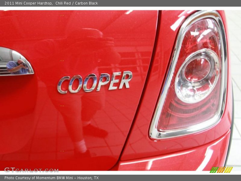 Chili Red / Carbon Black 2011 Mini Cooper Hardtop