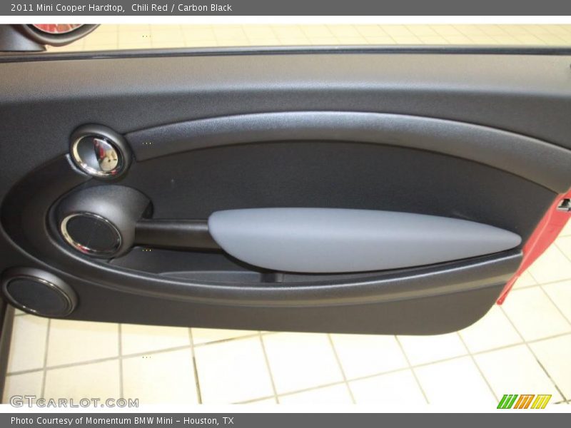 Chili Red / Carbon Black 2011 Mini Cooper Hardtop