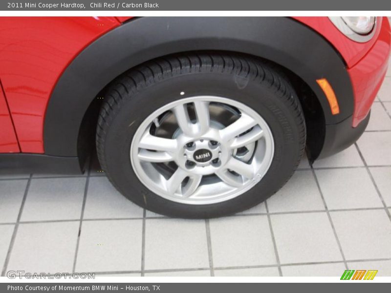Chili Red / Carbon Black 2011 Mini Cooper Hardtop