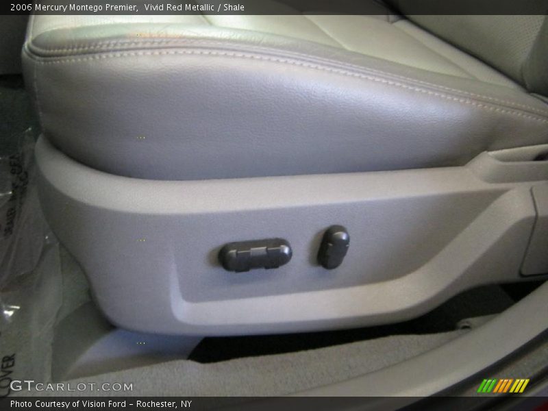 Vivid Red Metallic / Shale 2006 Mercury Montego Premier