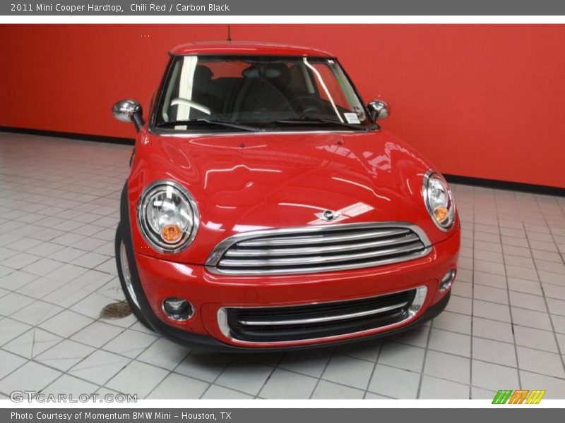 Chili Red / Carbon Black 2011 Mini Cooper Hardtop
