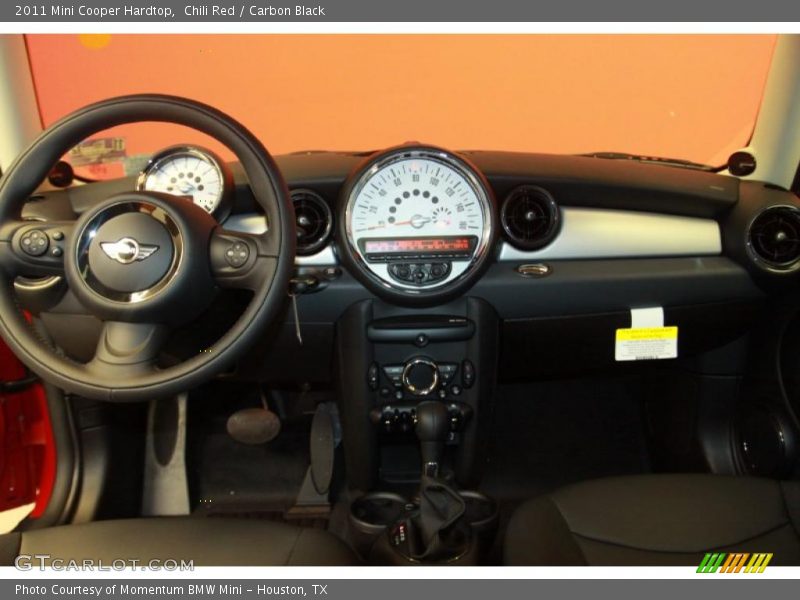 Chili Red / Carbon Black 2011 Mini Cooper Hardtop