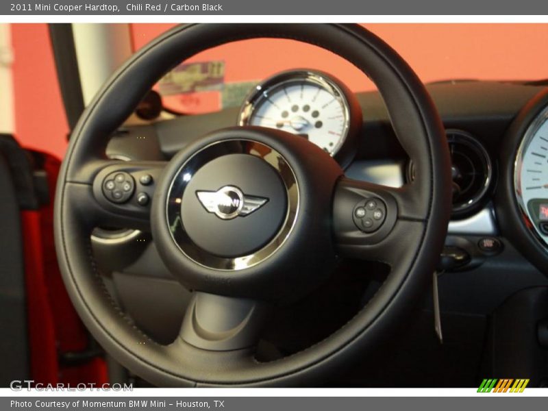 Chili Red / Carbon Black 2011 Mini Cooper Hardtop