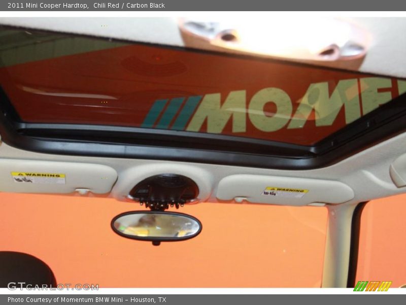 Chili Red / Carbon Black 2011 Mini Cooper Hardtop