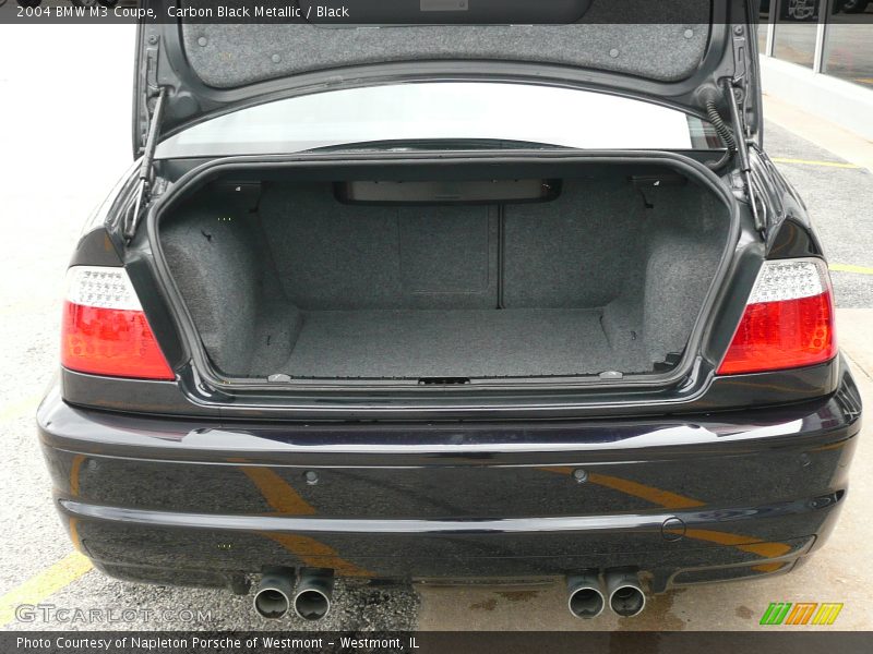 Carbon Black Metallic / Black 2004 BMW M3 Coupe