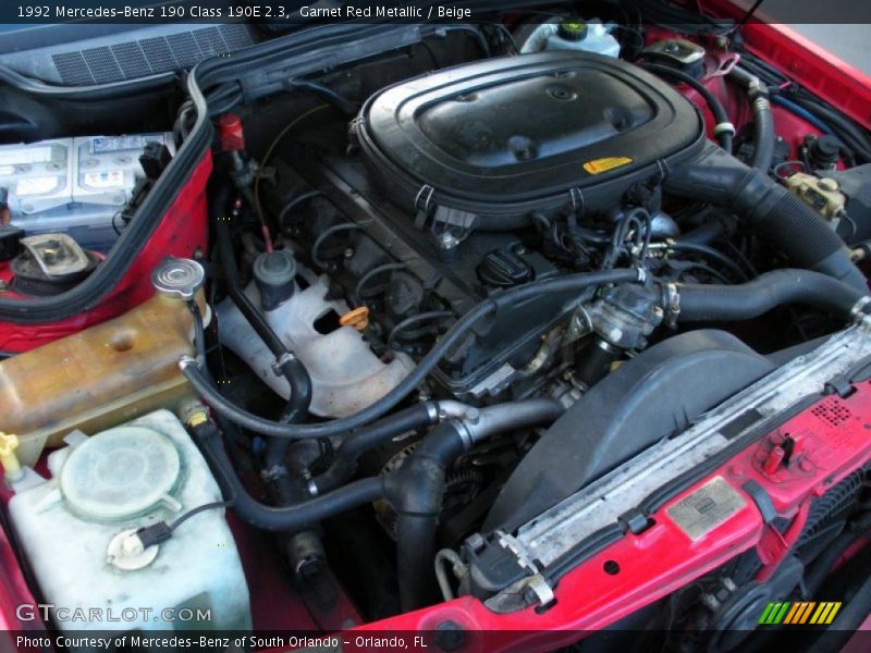  1992 190 Class 190E 2.3 Engine - 2.3 Liter SOHC 8-Valve 4 Cylinder