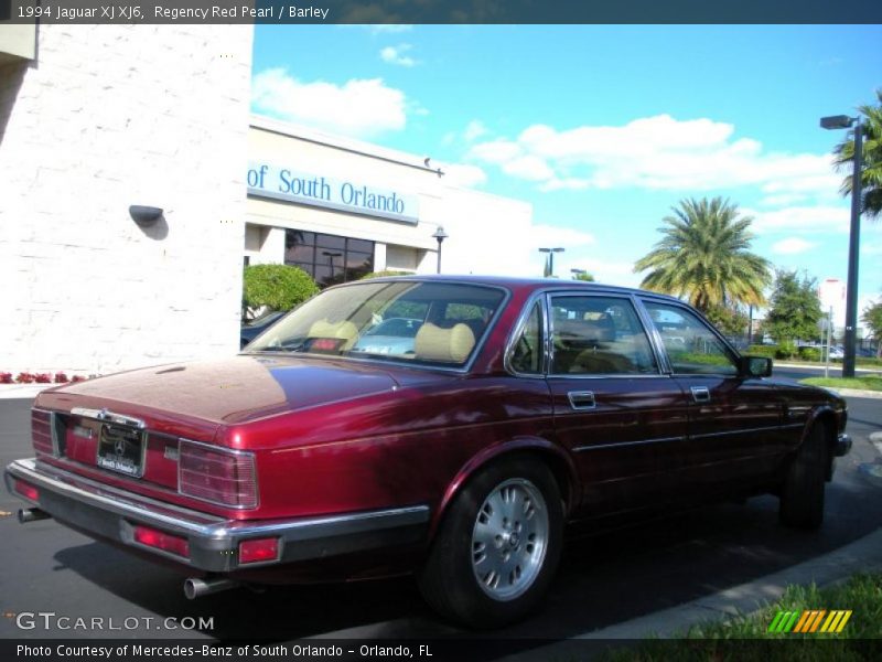 Regency Red Pearl / Barley 1994 Jaguar XJ XJ6