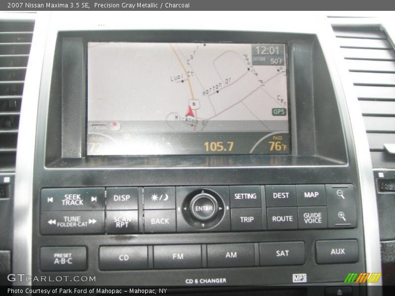 Precision Gray Metallic / Charcoal 2007 Nissan Maxima 3.5 SE