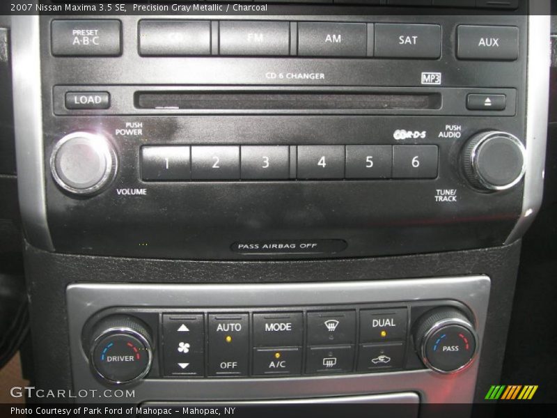 Precision Gray Metallic / Charcoal 2007 Nissan Maxima 3.5 SE
