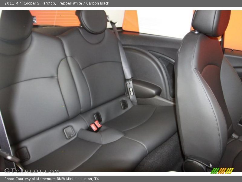 Pepper White / Carbon Black 2011 Mini Cooper S Hardtop