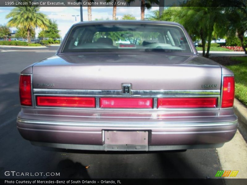 Medium Graphite Metallic / Grey 1995 Lincoln Town Car Executive