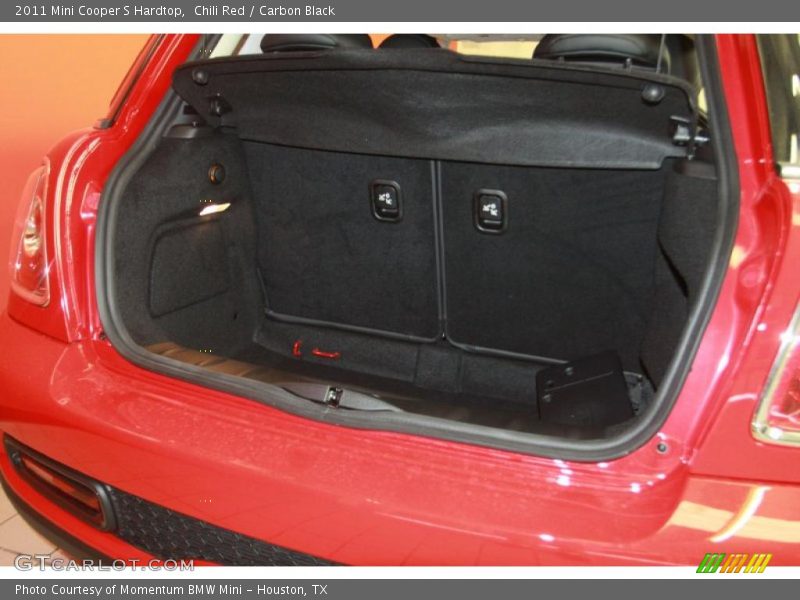 Chili Red / Carbon Black 2011 Mini Cooper S Hardtop