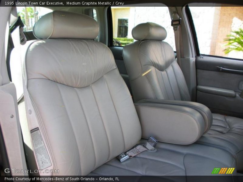 Medium Graphite Metallic / Grey 1995 Lincoln Town Car Executive
