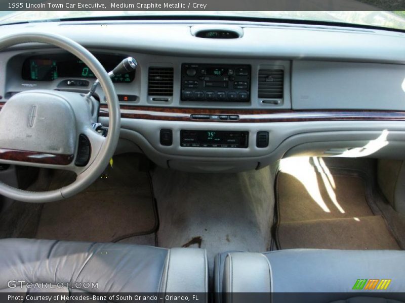 Dashboard of 1995 Town Car Executive